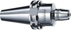 Schunk - CAT40 Taper Shank, 16mm Hole Diam, Hydraulic Tool Holder/Chuck - 38mm Nose Diam, 101.6mm Projection, 38.6mm Clamp Depth, 25,000 RPM, Through Coolant - Exact Industrial Supply