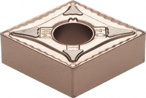 Kennametal - CNMG431 Grade KCP25B Carbide Turning Insert - 80° Diamond, 1/2" Inscr Circle, 3/16" Thick, 1/64" Corner Radius - Benchmark Tooling