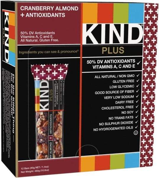 KIND - Nutrition Bar - Cranberry/Almond - Benchmark Tooling