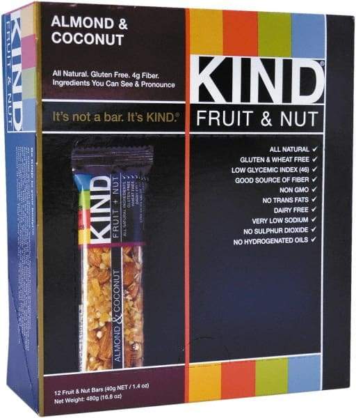 KIND - Nutrition Bar - Almond/Coconut - Benchmark Tooling