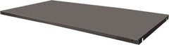 Durham - Gray, Steel, Cabinet Shelf - 33-15/16" Wide x 16-27/32" Deep x 3" High Body - Benchmark Tooling