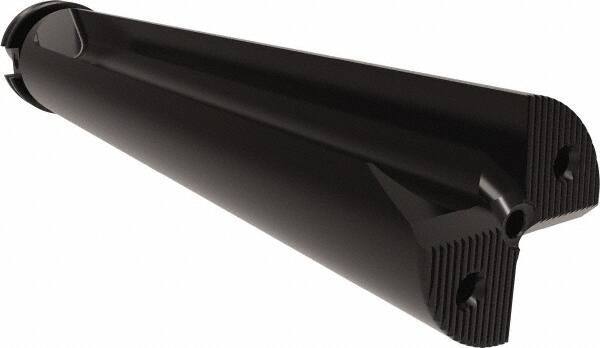 Allied Machine and Engineering - 11-3/4" Max Drill Depth, 4.5xD, 61mm Diam, Indexable Insert Drill - 2 Inserts, CAT40 Taper Shank - Benchmark Tooling