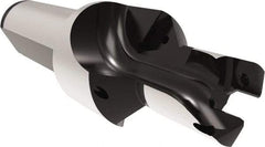 Allied Machine and Engineering - 14 to 14.99mm Diam, Straight Shank, 19.05mm Body Shank Diam, Combo Chamfer and Countersink Drill - TCMT 110204 Insert, 96.04mm OAL - Benchmark Tooling