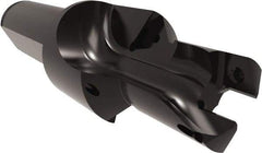 Allied Machine and Engineering - 16 to 17mm Diam, Straight Shank, 19.05mm Body Shank Diam, Combo Chamfer and Countersink Drill - TCMT 110204 Insert, 102.39mm OAL - Benchmark Tooling