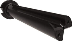 Allied Machine and Engineering - 11-3/4" Max Drill Depth, 4.5xD, 61mm Diam, Indexable Insert Drill - 2 Inserts, CAT50 Taper Shank - Benchmark Tooling