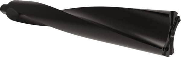 Allied Machine and Engineering - Series APX 95, 8xD, 2" Shank Diam, Drill Body - 29.7969" Drill Body Length to Flange, W9508H Toolholder, 34.2969" OAL, 29.7969" Drill Body Length, Weldon Flat Shank, Through Coolant - Benchmark Tooling