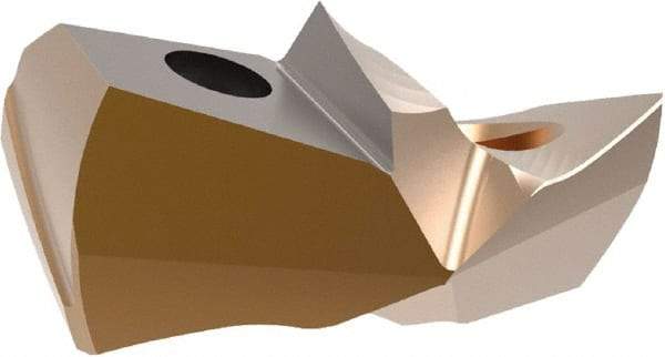 Allied Machine and Engineering - 1-1/8" Diam, Seat Code 26, 140° Included Angle Spade Drill Insert - AM300 Coated, Carbide, Grade K35, Series GEN3SYS XT - Benchmark Tooling