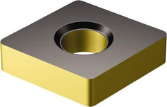 Sandvik Coromant - CNMA646 KR Grade 3225 Carbide Turning Insert - TiCN/AI2O3/TiN Finish, 80° Diamond, 3/4" Inscr Circle, 1/4" Thick, 3/32" Corner Radius - Benchmark Tooling