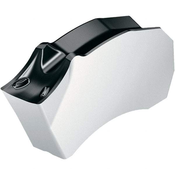 Walter - SX2E200N02 CF6 WSM43S Grade, 0.0787" Cutting Width, Carbide Cutoff Insert - Neutral Lead Angle, 0.0079" Cnr Rad, TiAlN/Al2O3/Al Coated, Single End - Benchmark Tooling