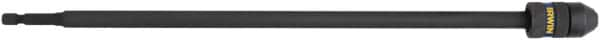 Irwin - 1/4" Drive Standard Socket Extension - 12" OAL, Black Oxide Finish - Benchmark Tooling