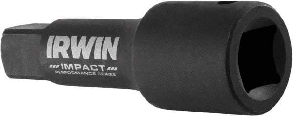 Irwin - 1/2" Drive Standard Socket Extension - 3" OAL, Black Oxide Finish - Benchmark Tooling