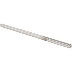 Alvord Polk - 0.1865" Cobalt 6 Flute Chucking Reamer - Straight Flute, 0.1805" Straight Shank, 1-1/8" Flute Length, 4-1/2" OAL - Benchmark Tooling