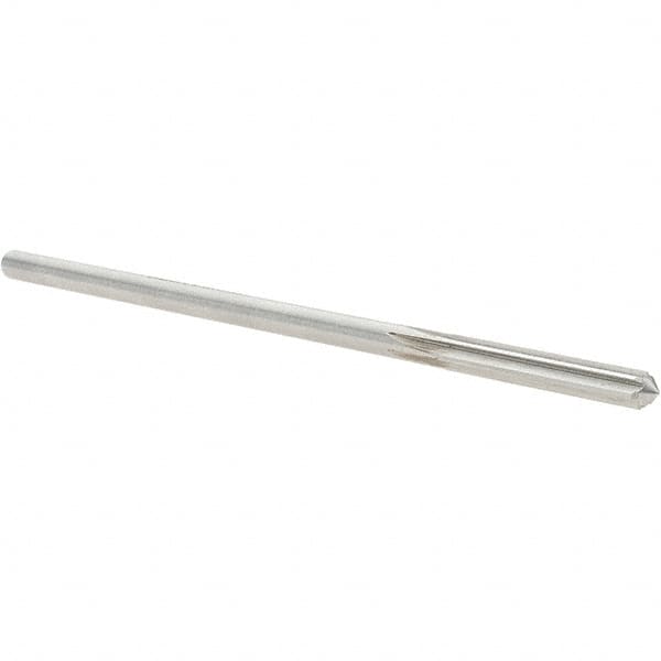 Alvord Polk - #22 Cobalt 6 Flute Chucking Reamer - Straight Flute, 0.151" Straight Shank, 1" Flute Length, 4" OAL - Benchmark Tooling