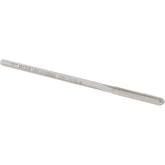 Alvord Polk - #30 Cobalt 4 Flute Chucking Reamer - Straight Flute, 0.119" Straight Shank, 7/8" Flute Length, 3-1/2" OAL - Benchmark Tooling
