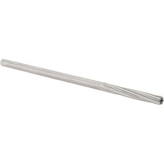 Alvord Polk - 5mm High Speed Steel 6 Flute Chucking Reamer - Spiral Flute, 0.1895" Straight Shank, 1-1/4" Flute Length, 5" OAL - Benchmark Tooling