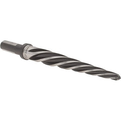 Alvord Polk - 5/8" Reamer Diam, 1/2" Diam Straight Shank with Flats, Construction Reamer - Benchmark Tooling