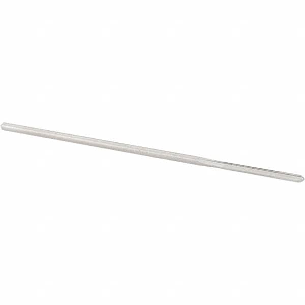 Alvord Polk - 0.08" High Speed Steel 4 Flute Chucking Reamer - Straight Flute, 0.0771" Straight Shank, 3/4" Flute Length, 3" OAL - Benchmark Tooling