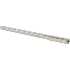 Alvord Polk - 0.32" High Speed Steel 6 Flute Chucking Reamer - Straight Flute, 0.2792" Straight Shank, 1-1/2" Flute Length, 6" OAL - Benchmark Tooling