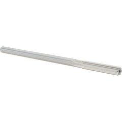 Alvord Polk - 0.31" High Speed Steel 6 Flute Chucking Reamer - Straight Flute, 0.2792" Straight Shank, 1-1/2" Flute Length, 6" OAL - Benchmark Tooling