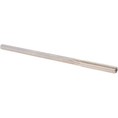 Alvord Polk - 0.2755" High Speed Steel 6 Flute Chucking Reamer - Straight Flute, 1/4" Straight Shank, 1-1/2" Flute Length, 6" OAL - Benchmark Tooling