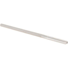 Alvord Polk - 0.153" High Speed Steel 4 Flute Chucking Reamer - Straight Flute, 0.146" Straight Shank, 1" Flute Length, 4" OAL - Benchmark Tooling