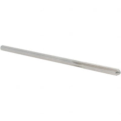 Alvord Polk - 0.1755" High Speed Steel 6 Flute Chucking Reamer - Straight Flute, 0.1645" Straight Shank, 1-1/8" Flute Length, 4-1/2" OAL - Benchmark Tooling