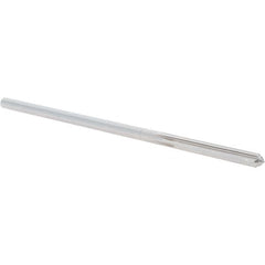 Alvord Polk - 0.1805" High Speed Steel 6 Flute Chucking Reamer - Straight Flute, 0.1755" Straight Shank, 1-1/8" Flute Length, 4-1/2" OAL - Benchmark Tooling