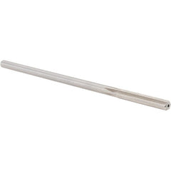 Alvord Polk - 0.2045" High Speed Steel 6 Flute Chucking Reamer - Straight Flute, 0.1945" Straight Shank, 1-1/4" Flute Length, 5" OAL - Benchmark Tooling