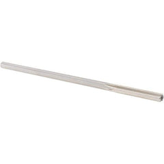 Alvord Polk - 0.231" High Speed Steel 6 Flute Chucking Reamer - Straight Flute, 0.2173" Straight Shank, 1-1/2" Flute Length, 6" OAL - Benchmark Tooling