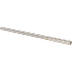 Alvord Polk - 0.271" High Speed Steel 6 Flute Chucking Reamer - Straight Flute, 1/4" Straight Shank, 1-1/2" Flute Length, 6" OAL - Benchmark Tooling