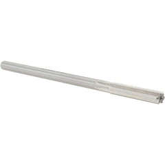Alvord Polk - 0.308" High Speed Steel 6 Flute Chucking Reamer - Straight Flute, 0.2792" Straight Shank, 1-1/2" Flute Length, 6" OAL - Benchmark Tooling