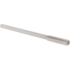 Alvord Polk - 13/32" High Speed Steel 6 Flute Chucking Reamer - Straight Flute, 0.3105" Straight Shank, 1-3/4" Flute Length, 7" OAL - Benchmark Tooling