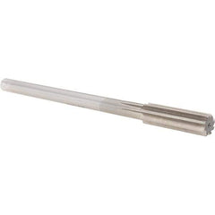 Alvord Polk - 0.575" High Speed Steel 8 Flute Chucking Reamer - Straight Flute, Straight Shank - Benchmark Tooling