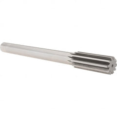Alvord Polk - 29mm High Speed Steel 10 Flute Chucking Reamer - Straight Flute, Straight Shank - Benchmark Tooling