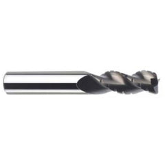 3/8 End Mill 3FL .020R TB - S-CARB CB 3/8x3/8x1/2x3 - Exact Industrial Supply