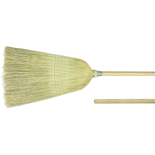 15″ Corn Fiber Upright Broom - Benchmark Tooling