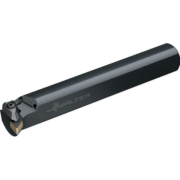 Walter - 2" Min Bore Diam, 12" OAL, 1-1/2" Shank Diam, A-DDUN Indexable Boring Bar - DN.. 1504.., DN.. 43.. Insert, Clamp Holding Method - Benchmark Tooling