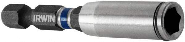 Irwin - 1/4" Drive, Magnetic Holder with C-Ring Screwdriver Bit - 3" OAL - Benchmark Tooling