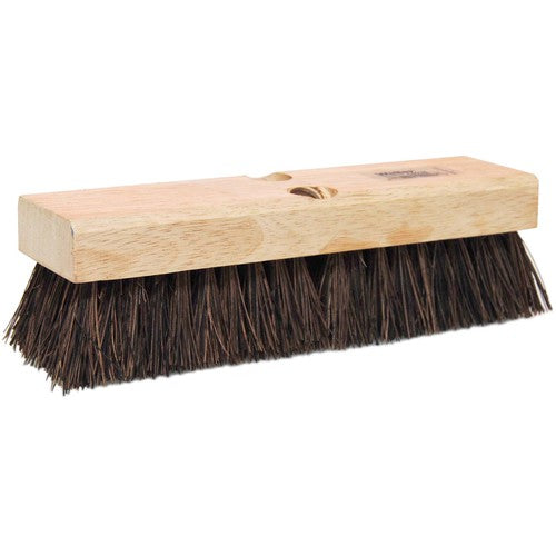 12″ Deck Scrub Brush, Palmyra Fill - Benchmark Tooling