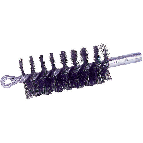 1-3/4″ Single Spiral Flue Brush, .012 Steel Fill - Benchmark Tooling