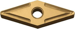 Kyocera - VNMG332 Grade CA5525 Carbide Turning Insert - TiCN/Al2O3/TiN Finish, 35° Diamond, 3/8" Inscr Circle, 3/16" Thick, 1/32" Corner Radius - Benchmark Tooling