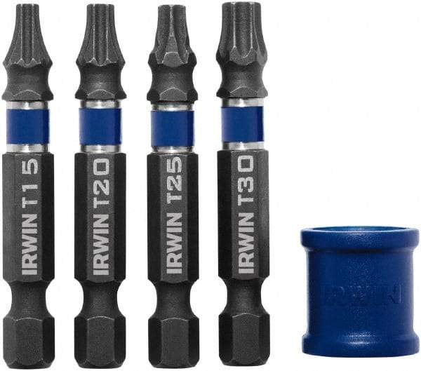 Irwin - 5 Piece, Torx Handle, Power Bit Set - Benchmark Tooling