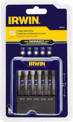 Irwin - 5 Piece, Torx Handle, Power Bit Set - Benchmark Tooling