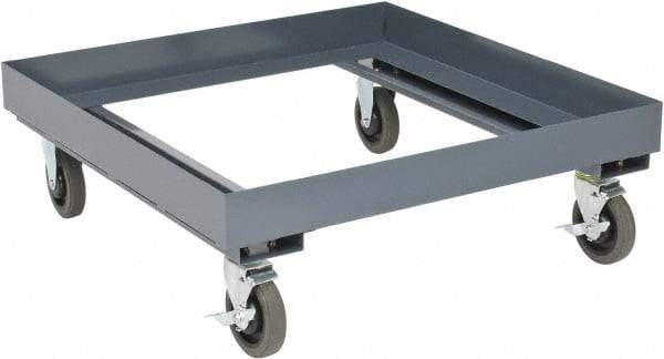 Value Collection - Gray, Polypropylene/Steel, Cabinet Caster/Bracket - For Use with WS-MH-CAB-004 - Benchmark Tooling