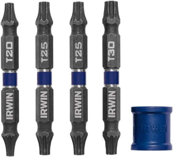 Irwin - 5 Piece, Torx Handle, Double End Bit Set - Benchmark Tooling