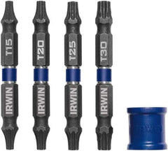 Irwin - 5 Piece, Torx Handle, Double End Bit Set - Benchmark Tooling