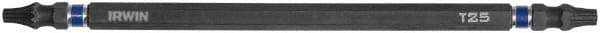 Irwin - T20 x T25 Torx Bit - 1/4" Hex Drive, 6" OAL - Benchmark Tooling