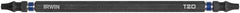 Irwin - T20 x T20 Torx Bit - 1/4" Hex Drive, 6" OAL - Benchmark Tooling