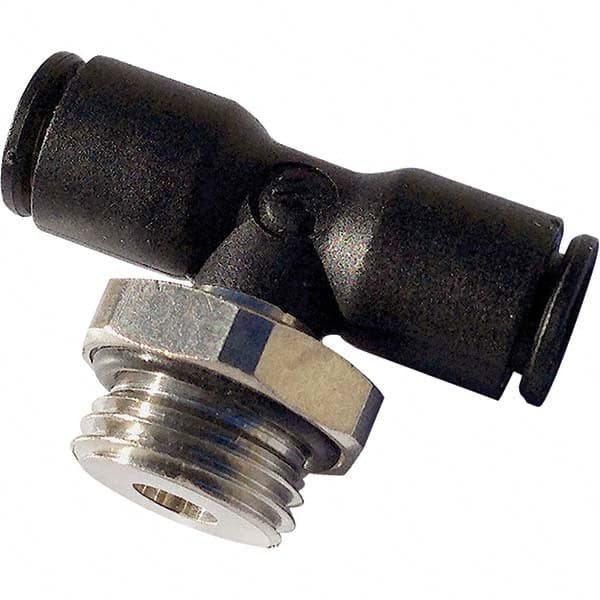 Legris - Plastic Push-To-Connect Tube Fittings Type: Male Branch Tee Tube Outside Diameter (mm): 6 - Benchmark Tooling