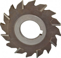 Keo - 3" Diam x 3/16" Width of Cut, 16 Teeth, High Speed Steel Side Milling Cutter - Staggered Teeth, Uncoated - Benchmark Tooling